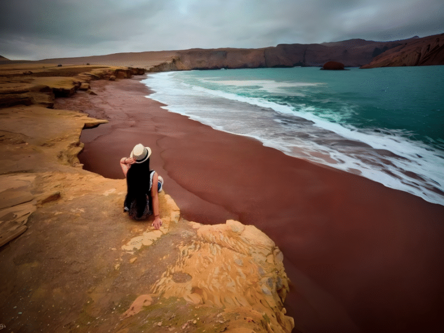 Playa Roja de Paracas