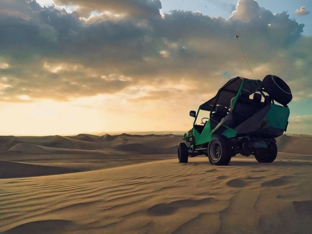 Tubulares en la Huacachina