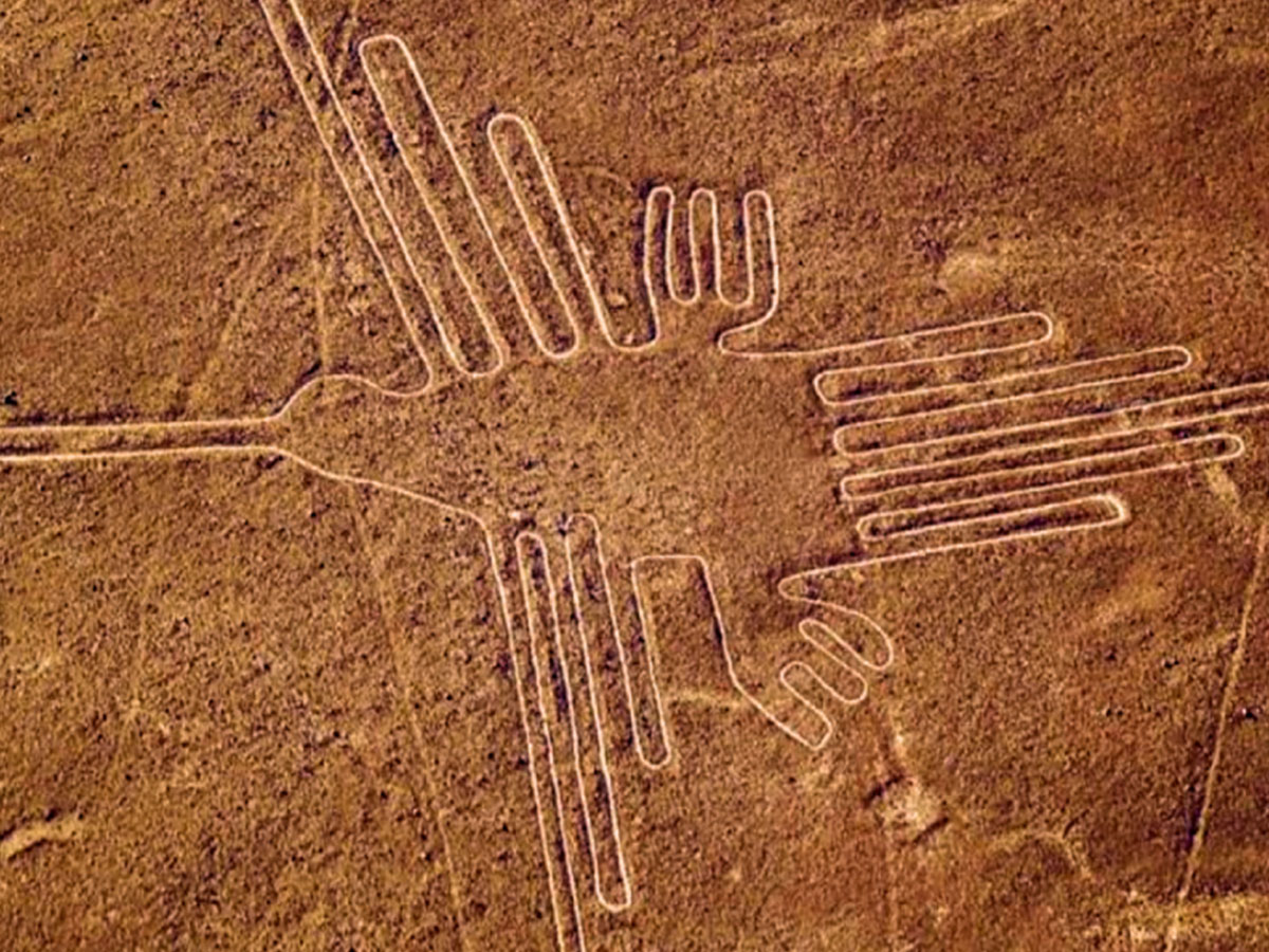 El colibrí (Líneas de Nazca)