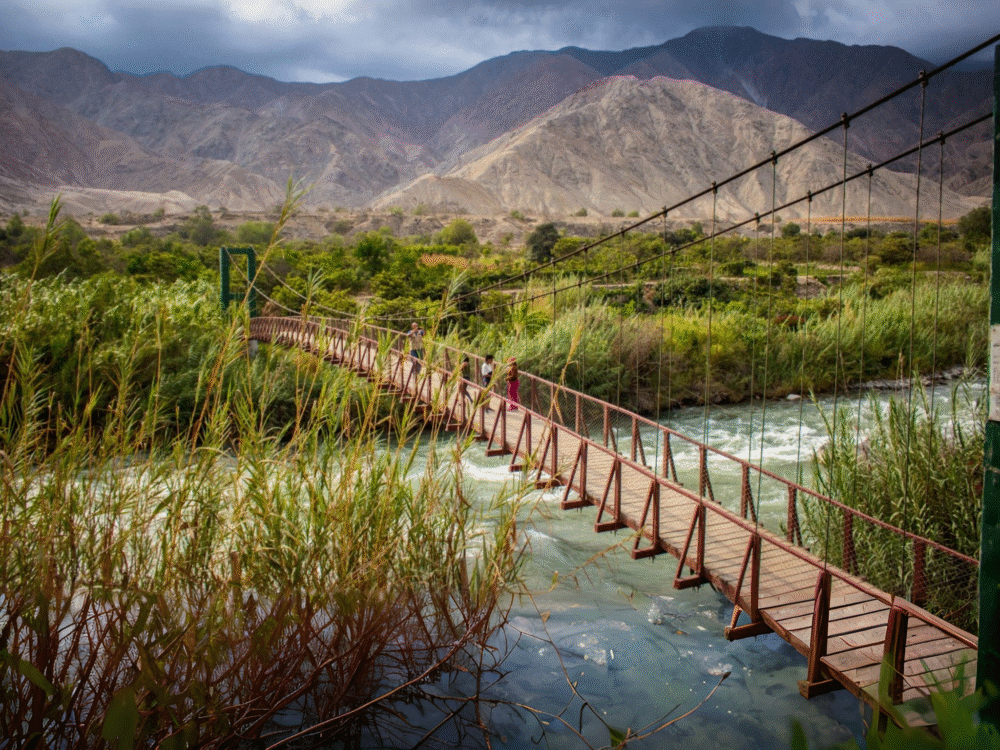 Puente Colgante de Catapalla
