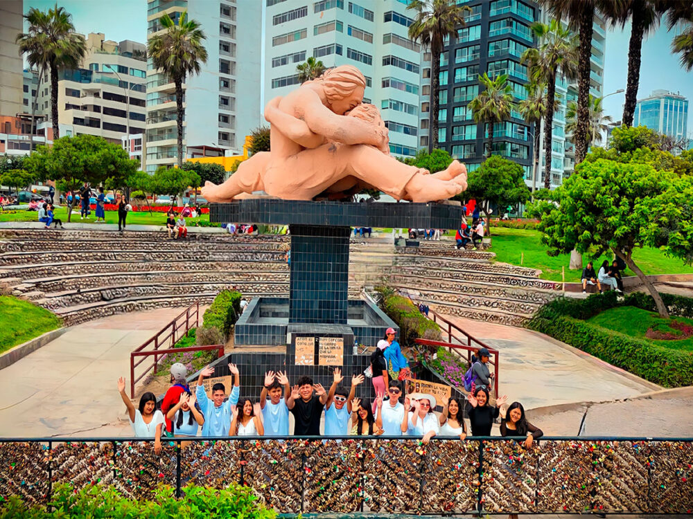 Parque del Amor video en Drone