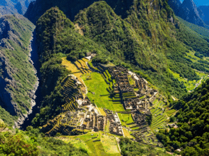 Ciudadela Machupicchu desde Drone