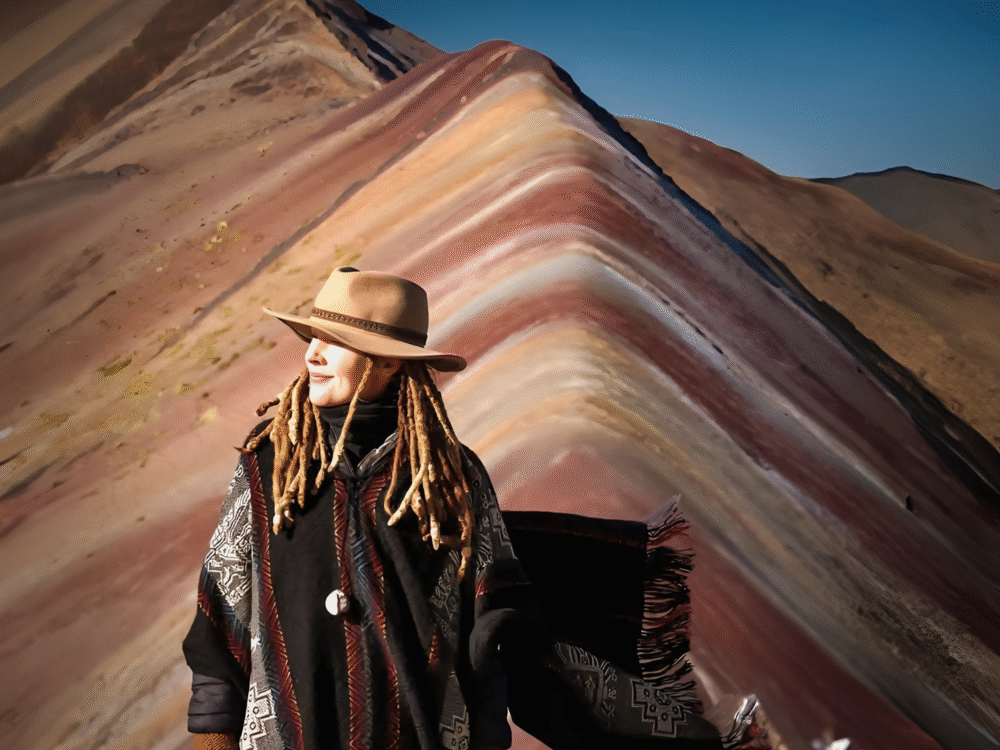 Foto desenfoque Montaña Vinicunca