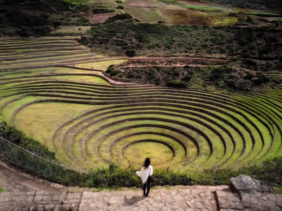 Observando Moray Cusco